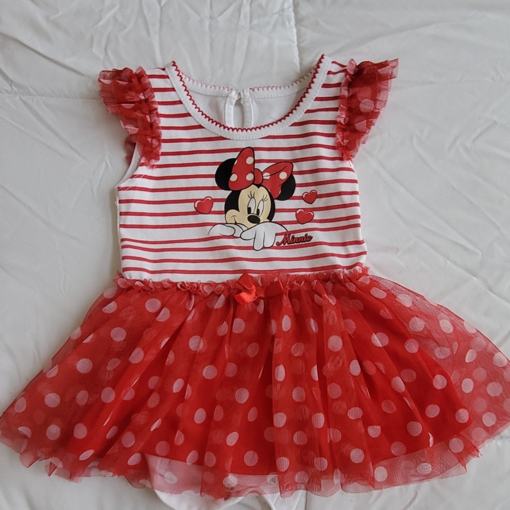 Minnie Mouse dress for baby girl